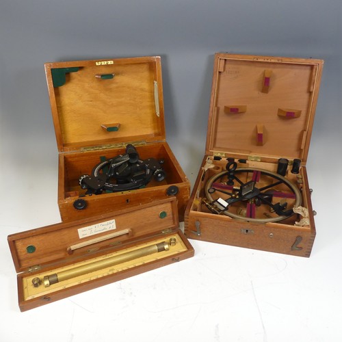 67 - A 20th century French Reflecting Circle/Borda-Circle, by H. Morin, Rue Dulong, Paris, No. 102189, ho... 