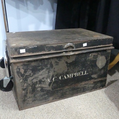 68 - A Family Royal Navy Military Uniform Collection, the collection mostly of Captain Richard J Campbell... 