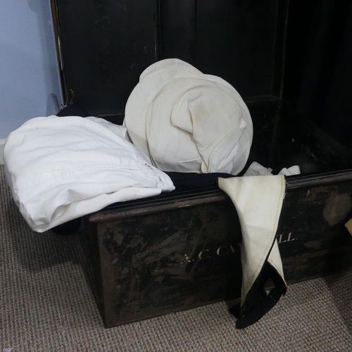 68 - A Family Royal Navy Military Uniform Collection, the collection mostly of Captain Richard J Campbell... 