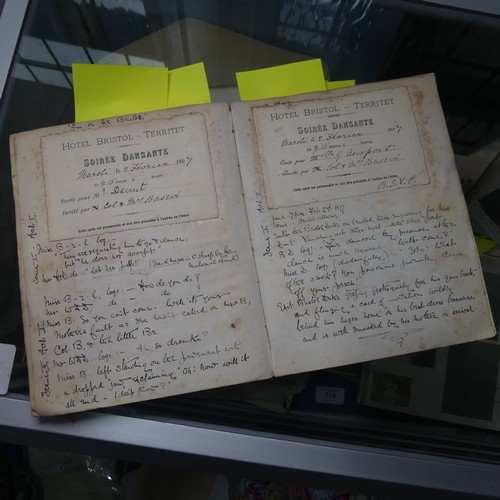 106 - A quantity of late Victorian family Ephemera, including photograph, postcard and scrap albums, depic... 