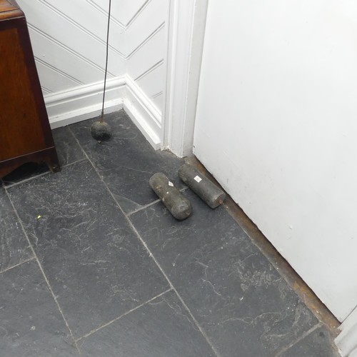 49 - A late 17th/early 18th century eight-day Longcase Clock, by John Barrow of London, the 12 inch arche... 