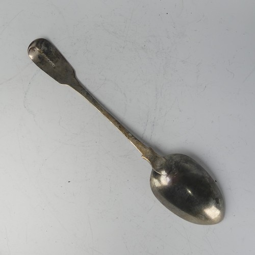 112 - A George IV silver Basting Spoon, by Robert Hennell II, hallmarked London 1829, fiddle pattern, init... 