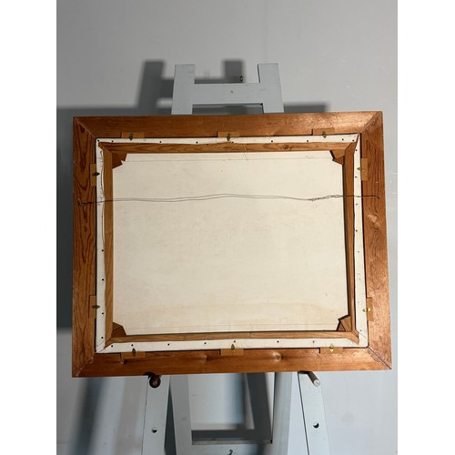 234 - Dudley Graham Weatherley (1912-2004), oil on canvas, The Willow Garden and Pond, Tiverton, signed an... 