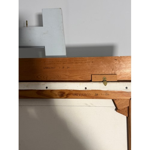 234 - Dudley Graham Weatherley (1912-2004), oil on canvas, The Willow Garden and Pond, Tiverton, signed an... 