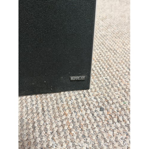 225 - A Bang & Olufsen Beocenter 2200, W 74 cm x H 33 cm, together with a pair of Bang & Olufsen B... 