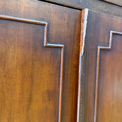 253 - A 20th century Chinese hardwood display Cabinet/Bookcase, the moulded cornice above astragal glazed ... 