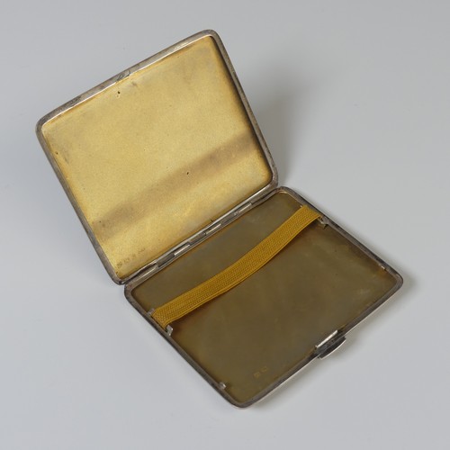 3 - An Edward VIII silver Cigarette Case, by W H Manton Ltd., hallmarked Birmingham 1936, of rectangular... 