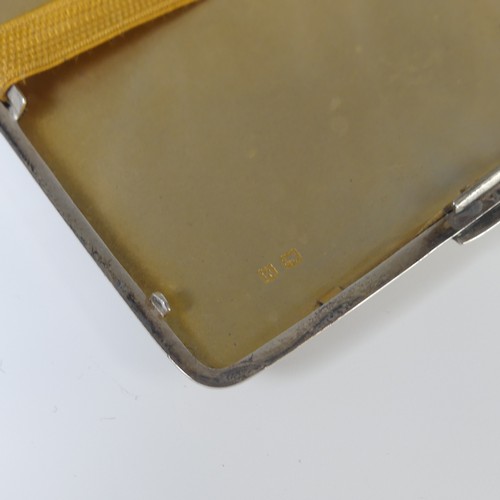 3 - An Edward VIII silver Cigarette Case, by W H Manton Ltd., hallmarked Birmingham 1936, of rectangular... 