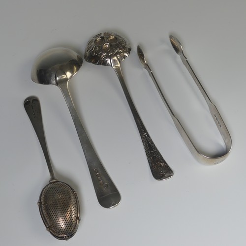 13 - An Edwardian silver Tea Infuser Spoon, by H J Cooper & Co Ltd., 'The Unicus' in two parts, hallm... 