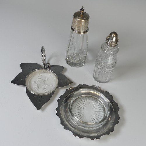 51 - A Victorian silver Butter Dish, by Martin, Hall & Co., hallmarked Sheffield, 1892, in the form o... 