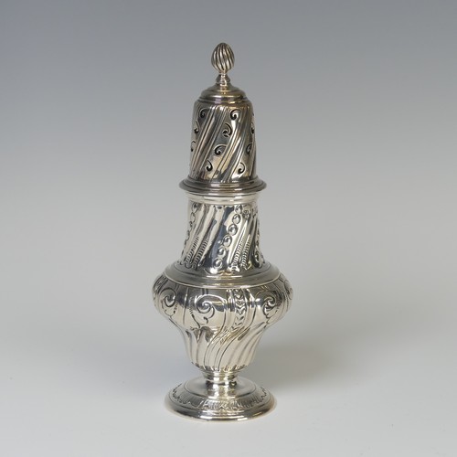 35 - A late Victorian silver Sugar Caster, by&nbsp;Charles Stuart Harris, hallmarked London, 1898, of tra... 