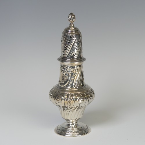 35 - A late Victorian silver Sugar Caster, by&nbsp;Charles Stuart Harris, hallmarked London, 1898, of tra... 