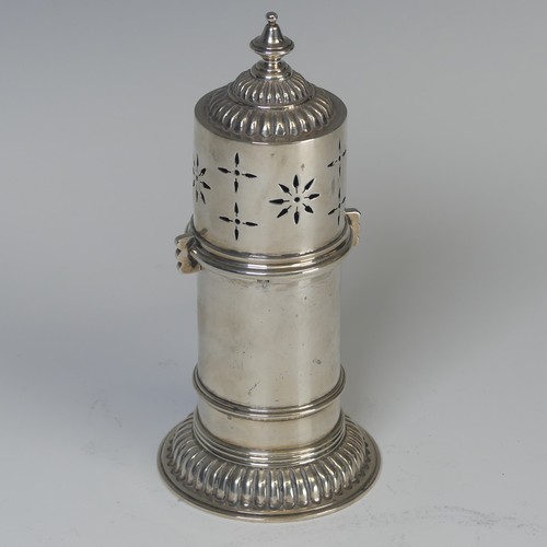 4 - An Edwardian silver Sugar Caster, by George Gillett, hallmarked London 1903, in the antique style 'l... 