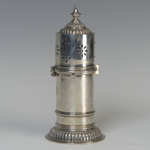4 - An Edwardian silver Sugar Caster, by George Gillett, hallmarked London 1903, in the antique style 'l... 
