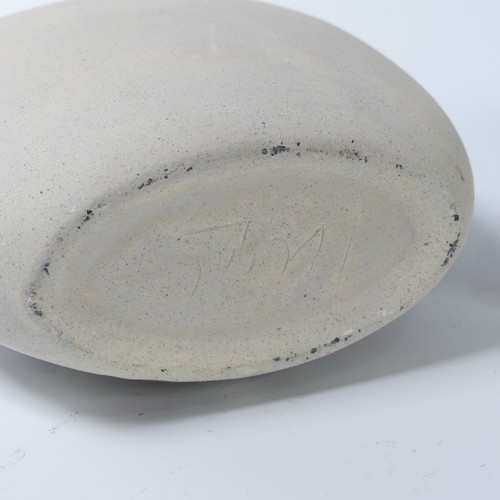 89 - A pair of Otero Regal ceramic Vases, mid-20th century, with 'Picassoesque' decoration, signed on bas... 