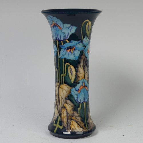 109 - A Moorcroft Pottery ‘Blue Rhapsody’ pattern Vase, by Philip Gibson, dated 2001, for the ‘Moorcroft C... 