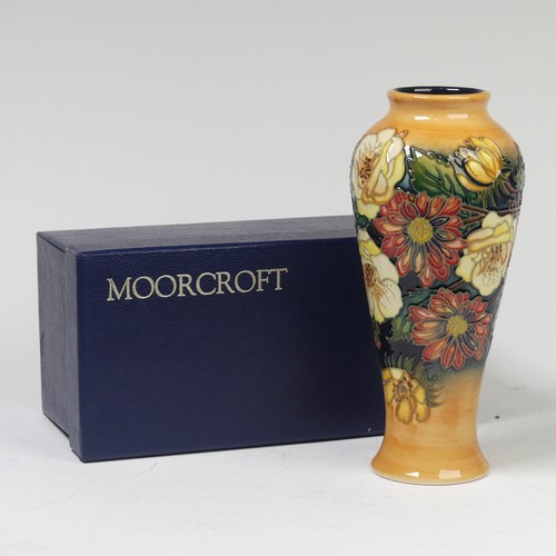 111 - A Moorcroft Pottery ‘Victoriana’ pattern Vase, by Emma Bossons, dated 1997, for the ‘Moorcroft Colle... 