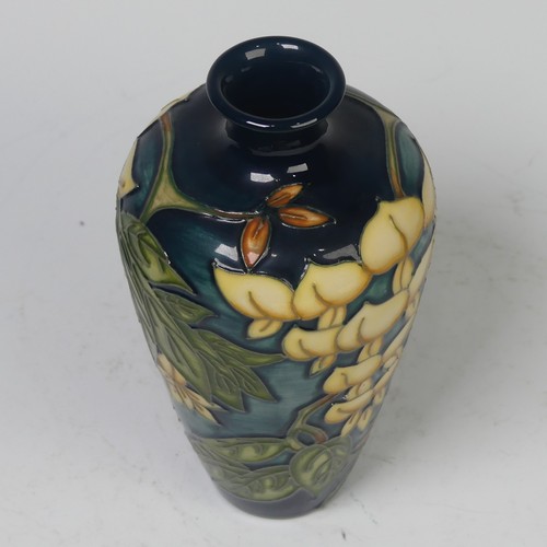 117 - A Moorcroft Pottery ‘Wisteria’ pattern Vase, by Philip Gibson, for ‘Moorcroft Collectors Club’, no.'... 