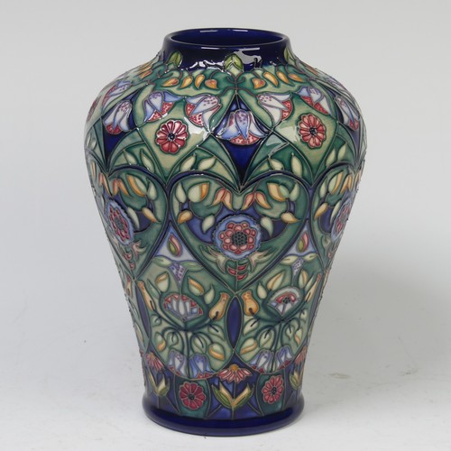 118 - A Moorcroft Pottery, ‘Anatolia’ pattern Vase, by Rachel Bishop, for ‘Moorcroft Collectors Club’, dat... 