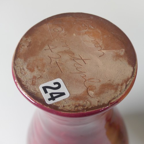 99 - A C. H. Brannam pottery motto Puzzle Jug, 20th Century, inscribed 'Within this Jug there is good Liq... 