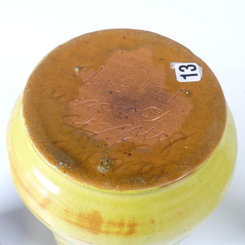 99 - A C. H. Brannam pottery motto Puzzle Jug, 20th Century, inscribed 'Within this Jug there is good Liq... 