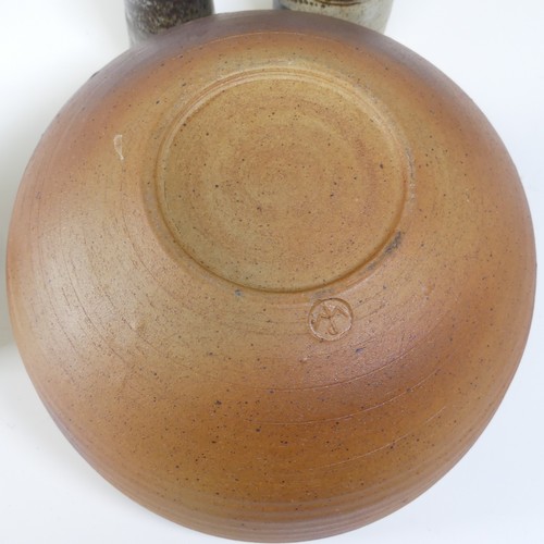 78 - David Leach (1911-2005), a Lowerdown studio pottery Teapot, having oatmeal glaze and tenmoku stylise... 