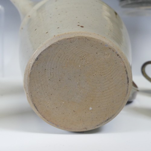 78 - David Leach (1911-2005), a Lowerdown studio pottery Teapot, having oatmeal glaze and tenmoku stylise... 