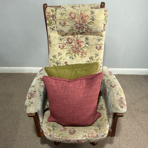 12 - An Ercol 'Gina' range three-piece Suite, comprising of a two-seater Sofa, W 190 cm x H 94 cm x D 100... 
