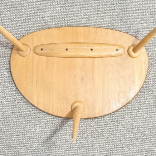 16 - An Ercol elm and beech 'Pebble' Table, no.354, 1960s, W 65 cm x H 40 cm x D 44 cm.