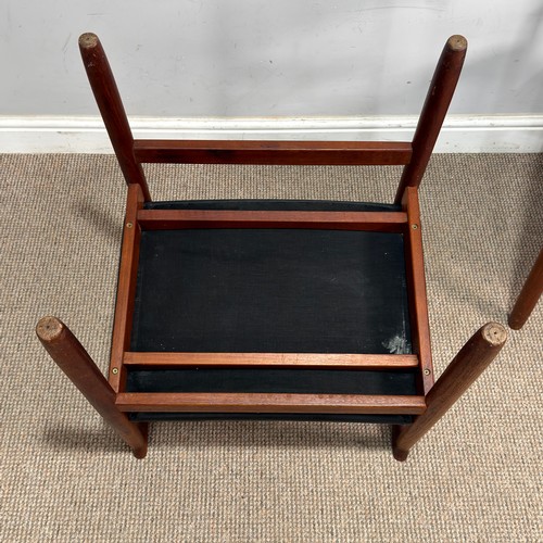 28 - Three teak mid-20th century Younger Furniture 'Fonseca' dining Chairs, including two Armchairs and o... 