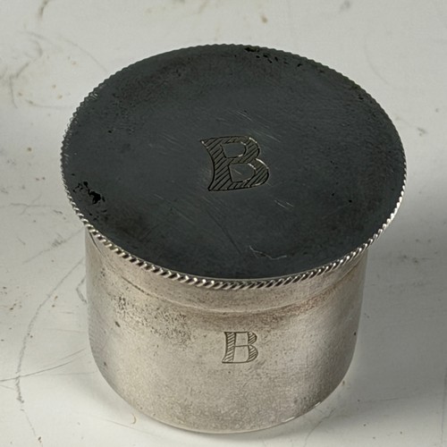 23 - A cased Victorian silver three piece Travelling Communion Set, by Henry Wilkinson & Co., hallmar... 