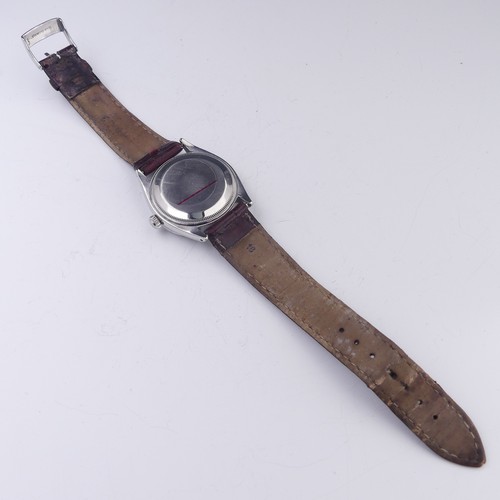 171 - A Rolex Oyster Perpetual stainless steel Wristwatch, ref. 6569, no. 35661*, the signed silvered dial... 