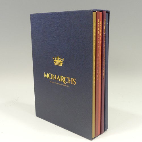 495 - A London Mint Office 'Monarchs of the Twentieth Century' Coin Set, including a Victorian half sovere... 