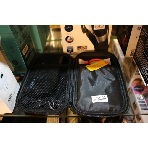 22 - UNBOXED TYPE S JUMP STARTER AND PORTABLE POWER BANK WITH WIRELESS CHARGER