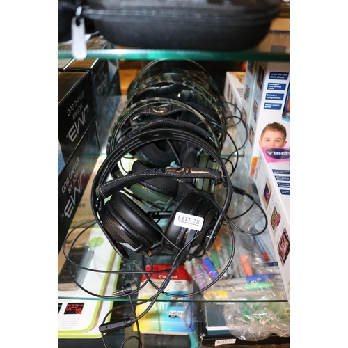 28 - X3 RIG 400 GAMING HEADPHONES UNBOXED