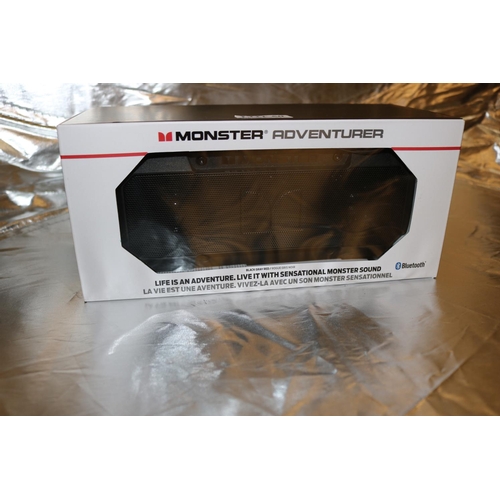 50 - BOXED MONSTER ADVENTURER BLUETOOTH SPEAKERS(to be offered with an option to buy Lot 51 at the same b... 