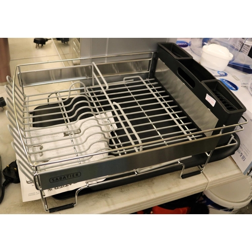 124 - SABATIER EXPANDABLE DISH RACK