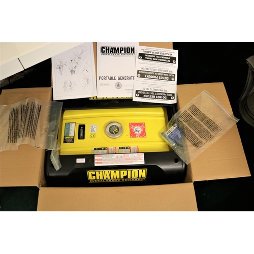 251 - CHAMPION PORTABLE PETROL GENERATOR 2500W (BOXED)