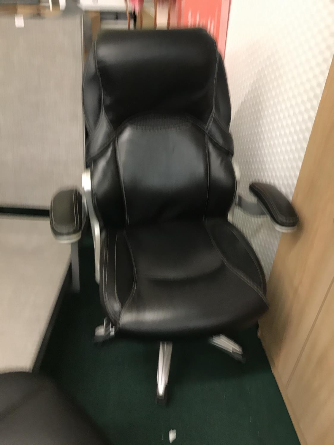 True wellness leather 2024 office chair