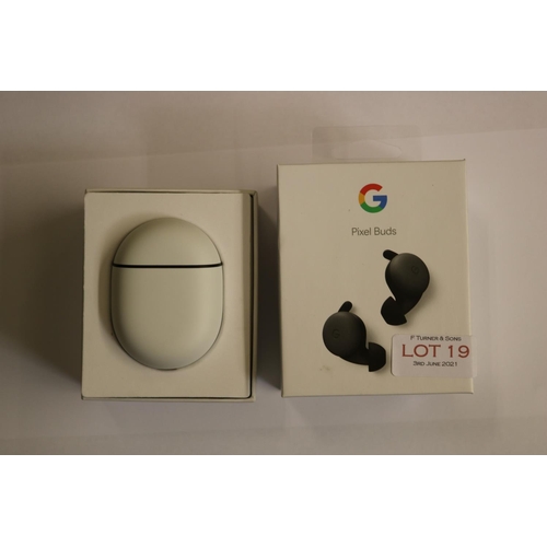 19 - BOXED GOOGLE PIXELBUDS BLACK - GA0147840