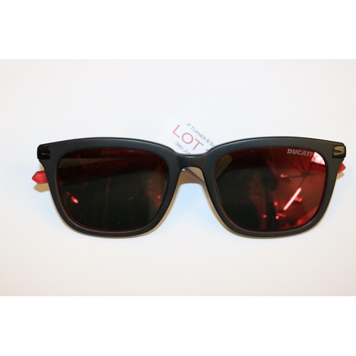 34 - GENTS DUCATI SILLICONE SUNGLASSES