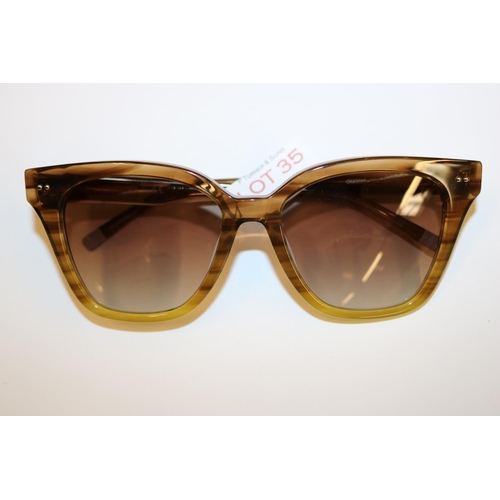 35 - LADIES CALVIN KLEIN SUNGLASSES