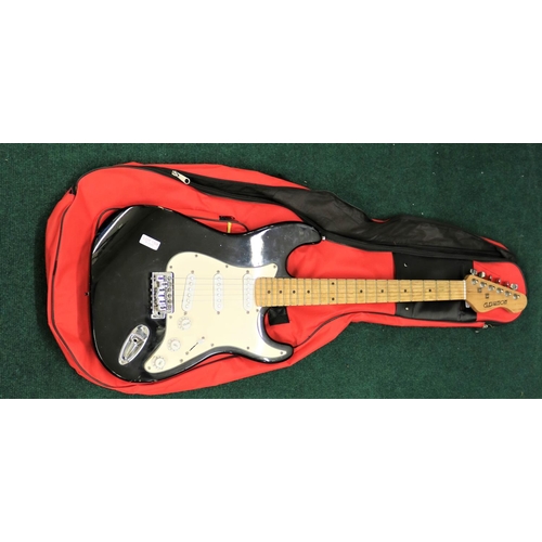 159 - ELEVATION 'STRATOCASTER' ELECTRIC GUITAR WITH CASE