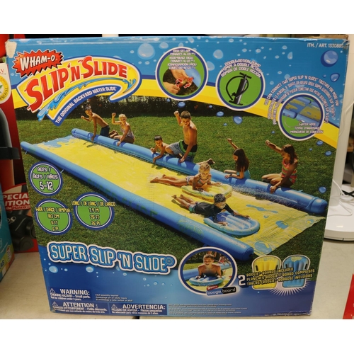 137 - WHAM-O SLIP N SLIDE BACKYARD WATER SLIDE -BOXED