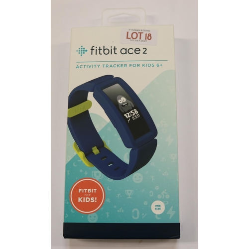 18 - FITBIT AC2 ACTIVITY TRACKER FOR KIDS 6+ (BOXED) - END OF LINE