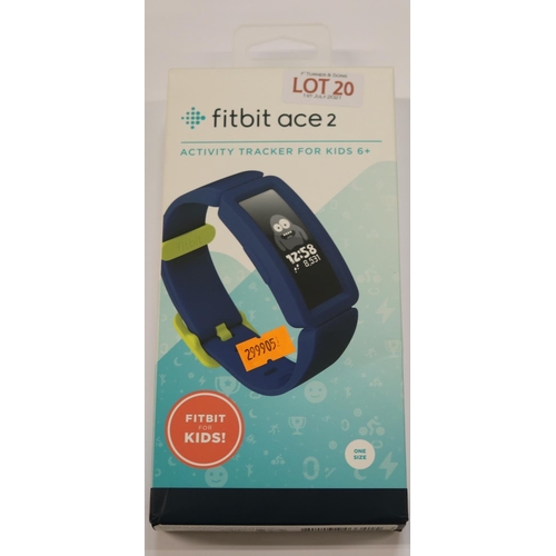 20 - FITBIT AC2 ACTIVITY TRACKER FOR KIDS 6+ (BOXED) - END OF LINE