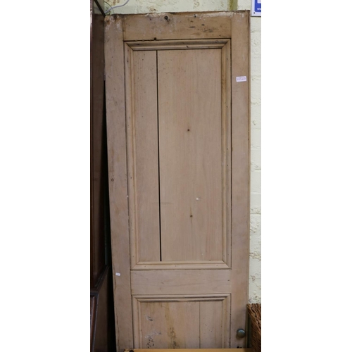 235 - VICTORIAN PINE CUPBOARD DOOR