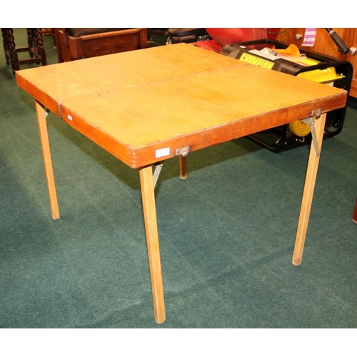 275 - CHENEY VINTAGE FOLDING PICNIC TABLE