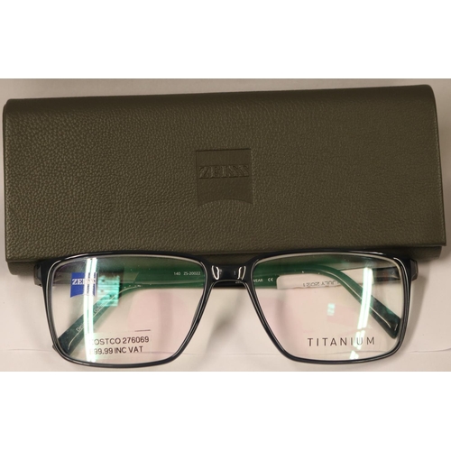 40 - PAIR OF GENTS CARL ZEISS SPECTACLE FRAMES WITH CASE