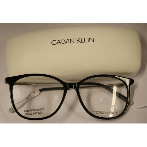 42 - PAIR OF CALVIN KLEIN SPECTACLE FRAMES WITH CASE - 546254X14